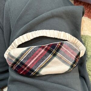 Abercrombie & Fitch Plaid Sleep Mask